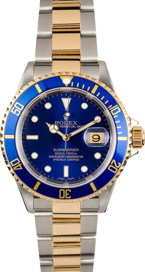 rolex gold blue face|rolex gold submariner blue face.